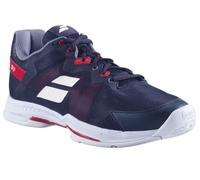 Scarpe da tennis da uomo Babolat SFX3 All Court Men - black/poppy red - Nero (45)