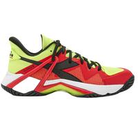 Scarpe da tennis da uomo Diadora B.Icon 2 AG - yellow fluo dd/black/fiery red - Rosso (45.5)