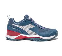 Scarpe da tennis da uomo Diadora Blushield Torneo 2 AG - oceanview/white/salsa - Turchese (45,5)