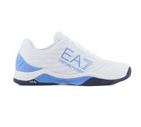 Scarpe da tennis da uomo EA7 Unisex Woven Sneaker Clay - Bianco (41 1/3)