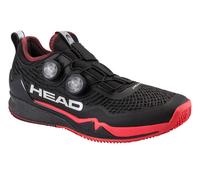 Head Scarpe da tennis da uomo Endure Pro BOA Clay - Nero/Rosso 42,5 EU