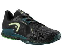 Scarpe da tennis da uomo Head Sprint Pro 3.5 SF - black/forest green - Nero, Verde (41)