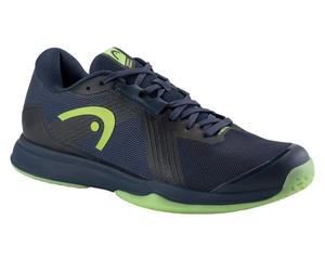 Scarpe da tennis da uomo Head Sprint Team 4.0 Indoor - navy/lime - Blu (42)
