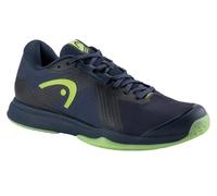 Scarpe da tennis da uomo Head Sprint Team 4.0 Indoor - navy/lime - Blu (45)