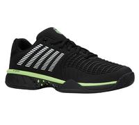 Scarpe da tennis da uomo K-Swiss Express Light 3 - black/soft neon green - Nero (41,5)