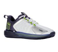 Scarpe da tennis da uomo K-Swiss Ultrashot 3 HB - white/peacoat/lime green - Blu, Verde, Bianco (45)