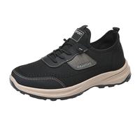 Scarpe da tennis da uomo, leggere, antiscivolo, in rete, traspiranti, per il tempo libero, per il jogging, per il fitness, per camminare, per attività all'aperto, ortopediche, caffè, 43 EU