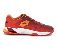 Scarpe da tennis da uomo Lotto Mirage 100 II Clay - grenadine red/tawny red/nectarine - Rosso (40,5)