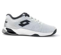 Scarpe da tennis da uomo Lotto Mirage 100 II SPD - all white/asphalt/vapor gray - Bianco, Grigio (43,5)