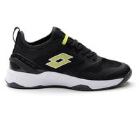Scarpe da tennis da uomo Lotto Mirage 200 SPD - all black/sharp green/asphalt - Nero (42,5)