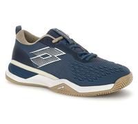 Scarpe da tennis da uomo Lotto Raptor Hyperpulse 100 III Clay Indigo Blue/All White/Irish Beige EUR 42