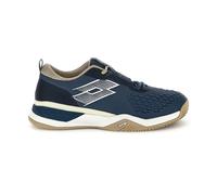 Scarpe da tennis da uomo Lotto Raptor Hyperpulse 100 III Clay Indigo Blue/All White/Irish Beige EUR 42,5