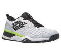 Scarpe da tennis da uomo Lotto Raptor Hyperpulse 100 Speed - all white/all black/sharp green - Bianco, Grigio, Nero, Verde (40,5)