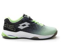 Scarpe da tennis da uomo Lotto Superrapida 100 M - green apple/neo/all white/all black - Verde (46)