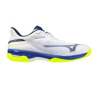 Scarpe da tennis da uomo Mizuno Wave Exceed Court AC M White/Dazzling Blue/Lightning EUR 42