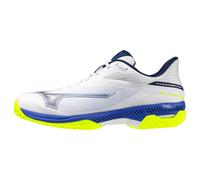 Scarpe da tennis da uomo Mizuno Wave Exceed Court Clay M White/Dazzling Blue/Lightning EUR 42
