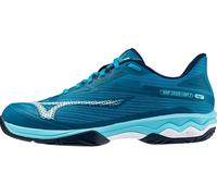 Scarpe da tennis da uomo Mizuno Wave Exceed Light 2 AC - moroccan blue/white/bluejay - Turchese (44)