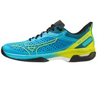 Scarpe da tennis da uomo Mizuno Wave Exceed Tour 5 AC - jet blue/bolt neon/black - Blu (42)