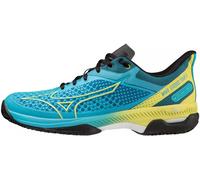 Scarpe da tennis da uomo Mizuno Wave Exceed Tour 5 CC - jet blue/bolt neon/black - Blu (44)