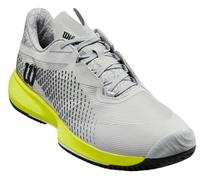 Scarpe da tennis da uomo Wilson Kaos Swift 1.5 2024 - pearl blue/black/safety yellow - Grigio (45 1/3)