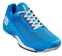 Scarpe da tennis da uomo Wilson Rush Pro 4.0 Clay - french blue/white/navy blazer - Blu (47 1/3)
