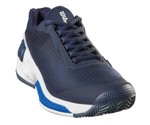 Scarpe da tennis da uomo Wilson Rush Pro 4.0 Clay - navy blazer/white/lapis blue - Blu (41 1/3)