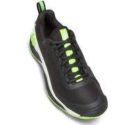 Scarpe da tennis da uomo Wilson Rush Pro 4.5 Clay TP - black/green/white - Nero (40 2/3)