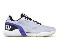 Scarpe da tennis da uomo Wilson Rush Pro 5 Clay - grey dawn/black/tender yellow - Grigio (44)