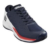 Scarpe da tennis da uomo Wilson Rush Pro Ace Clay - navy blazer/white/wilson red - Blu (47 1/3)