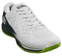 Scarpe da tennis da uomo Wilson Rush Pro Ace - white/pondersoa/jas green - Bianco (46 2/3)