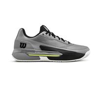Scarpe Wilson Rush Tour 5 Titanium/Nero Uomo- TERRA BATTUTA