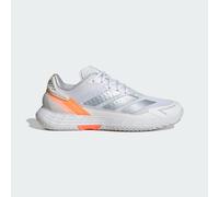 Scarpe da tennis da donna Adidas Defiant Speed 2 W - cloud white/halo blue/beam orange - Bianco (39 1/3)