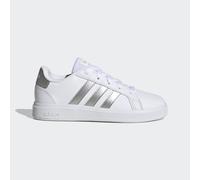 Scarpe da tennis Grand Court Lifestyle Lace-Up Cloud White / Matte Silver / Matte Silver 36