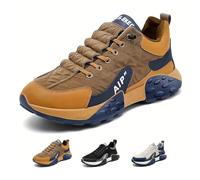 Scarpe da Tennis Ortopediche da Uomo Bolt, Scarpe da Ginnastica Ortopediche Comode da Uomo, Scarpe da Passeggio da Uomo, Scarpe da Ginnastica da Tennis Leggere E Comode per Uomo (Marrone,43/265mm)