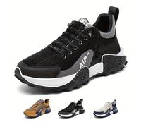 Scarpe Da Tennis Ortopediche Da Uomo Bolt, Scarpe Da Ginnastica Ortopediche Comode Da Uomo, Scarpe Da Passeggio Da Uomo, Scarpe Da Ginnastica Da Tennis Leggere E Comode Per Uomo (Nero,46/280mm)
