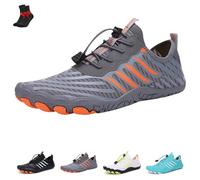 Scarpe da Terra con Rame, Scarpe da Trekking a Piedi Nudi con Messa a Terra, Scarpe da Uomo Impermeabili e Antiscivolo(Grey,38 EU)