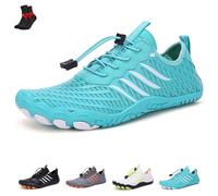 Scarpe da Terra con Rame, Scarpe da Trekking a Piedi Nudi con Messa a Terra, Scarpe da Uomo Impermeabili e Antiscivolo(Blue,38 EU)