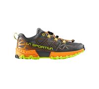 La Sportiva Bushido II Jr - scarpe trailrunning - bambino 30 EU Black/Orange/Green junior Ortholite,Impact Brake System
