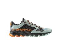 La Sportiva Helios III - scarpe trail running - uomo 41,5 EUR Green/Black/Orange man Impact Brake System,Eva