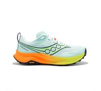 Saucony Scarpe da Trail Peregrine 16 Aqua/Citron Donna 42,5