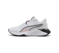 PUMA Scarpe da Training PWR Hybrid League da Donna 37.5, White Rosy Outlook Black Pink