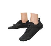 Scarpe da traino e da trekking da donna Stabilità Appendere Protezione Lunga Durata Impermeabile e Antiagenti atmosferici Comfort per Running Gym Training Fitness Spiaggia, Nero , 37 EU