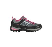 CMP Rigel Low Wmn Trekking Shoes Wp, Scarpe da trekking Donna, Grey-Fuxia-Ice, 36 EU