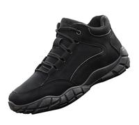 Scarpe da trekking con rialzi, scarpe da corsa, scarpe da ginnastica, scarpe da barca, penny, scarpe per il tempo libero, scarpe da fitness, scarpe estive, Nero , 42 EU
