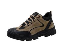 Scarpe da trekking da uomo, impermeabili, da trekking, per attività all'aperto, antiscivolo, morbide, leggere, traspiranti, resistenti all'usura, per attività all'aperto, taglie 38-46, marrone, 38 EU
