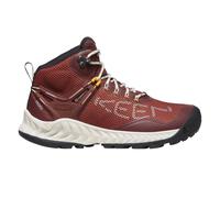Scarpe da trekking donna Keen Nxis Evo Wp Mid alte impermeabili rosse 36