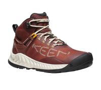 Scarpe da trekking donna Keen Nxis Evo Wp Mid alte impermeabili rosse 37,5