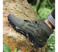 Scarpe da trekking impermeabili nuove per il 2025, stivali da escursionismo da uomo ad alta caviglia per l'autunno/inverno, di taglia grande, con suola in gomma per arrampicata e sentieri EUR38,EUR39,