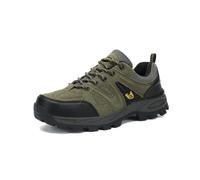 Scarpe da Trekking Leggere da Uomo Comode Scarpe da Ginnastica Casual per Percorsi Fuoristrada Escursioni Verde 43 EU