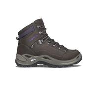 Lowa - Scarpe per trekking di un giorno GORE-TEX - Renegade Gtx Mid Ws Slate / Blackberry per Donne in Pelle - Taglia 7 UK - Marrone Marrone 7 UK